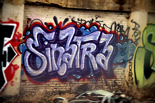Sinatra graffiti